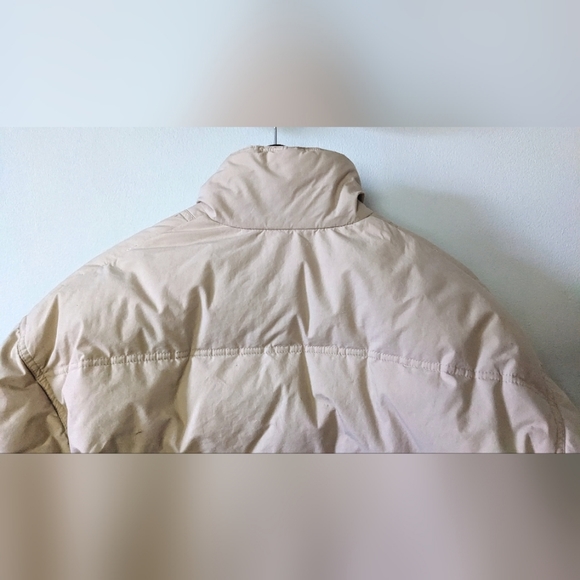 Richards & Jones Beige Puffer Jacket - Very Warm! Size S (Runs Larger). Vintage. - Picture 8 of 15